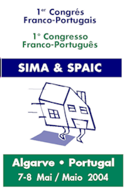 1er Congrs Franco-Portugais - 1o Congresso Franco-Portugus - SIMA & SPAIC - Algarve  Portugal