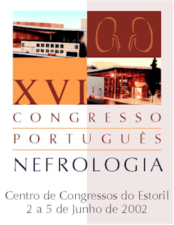 XVI Congresso Português Nefrologia - Centro de Congressos do Estoril - 2 a 5 Junho 2002