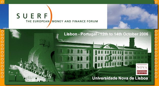 Suerf The European Money and Finance Forum Conference - Lisbon