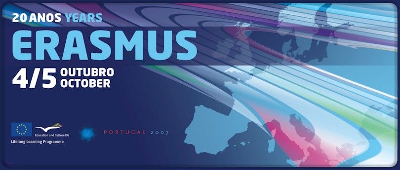 Welcome to Erasmus Conference 20 Years - 4 and 5 October - Lisbon