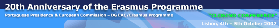 20th Anniversary of the Erasmus Programme