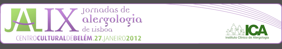 IX Jornadas de Alergologia de Lisboa - CCB - 27 Janeiro 2012