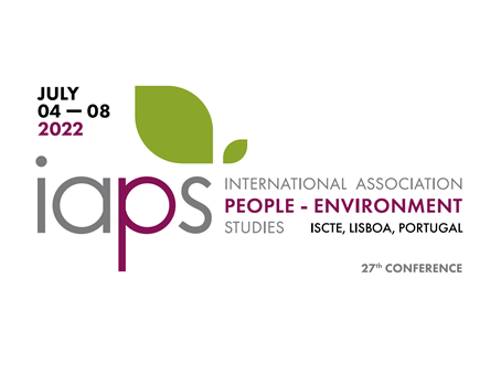 International Association People-Environment Conference  4-8 Julho | ISCTE, Lisboa